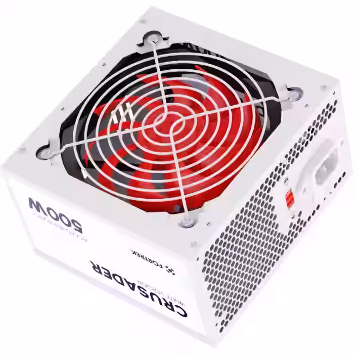 FONTE ATX 500W CRUSADER BRANCA S CABO FONTE ATX 500W CRUSADER BRANCA S/ CABO * - Imagem 1