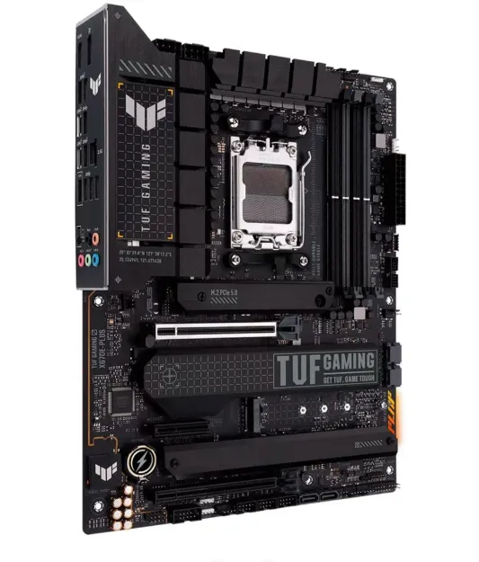 PLACA MÃE ASUS TUF GAMING X670 PRO RS, SOCKET AM5, DDR5, ATX PLACA MÃE ASUS TUF GAMING X670 PRO RS, SOCKET AM5, DDR5, ATX - Imagem 1