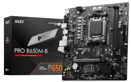 PLACA MÃE MSI PRO B650 M - A, SOCKET AM5, DDR5, mATX