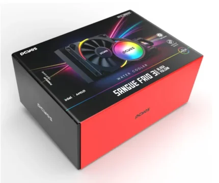 WATER COOLER SANGUE FRIO 3 BLACK VULCAN 120MM