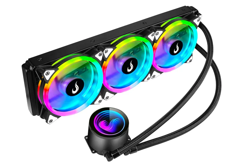 WATERCOOLER 360MM HALO ARGB ALBARD AMD iNTEL WATERCOOLER 360MM HALO ARGB ALBARD AMD/INTEL - Imagem 1